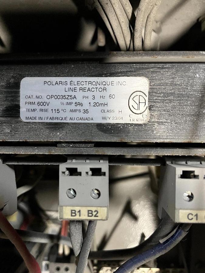 Used Used ABB ACS600 30HP 600V 3PH 60HZ Drive and Enclosure - S/N: DR-01804305