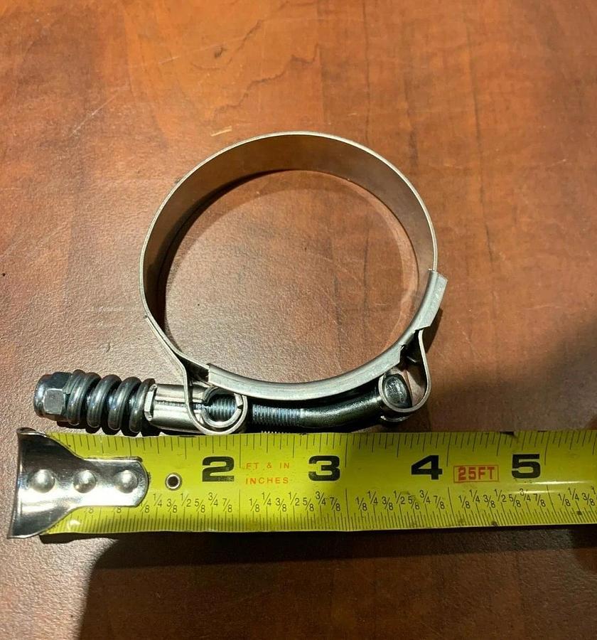 Used (6 Pack) Breeze 2.5" T-Bolt Hose Clamp | Cummins P/N: A034C656 (USA Made)