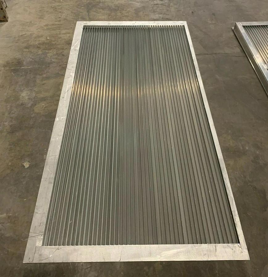 New Ruskin Aluminum Louver EME3625 | 73.5" Long x 36.75" Wide x 3" High