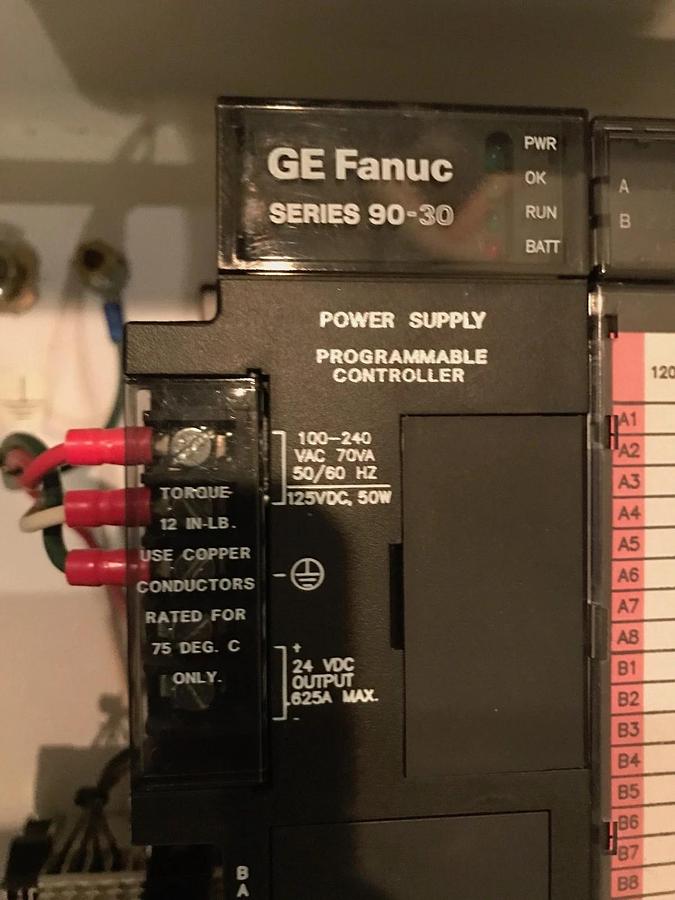 Used Ethernet Communications IO Module GE Fanuc Series 90-30 w/ Hoffman Enclosure