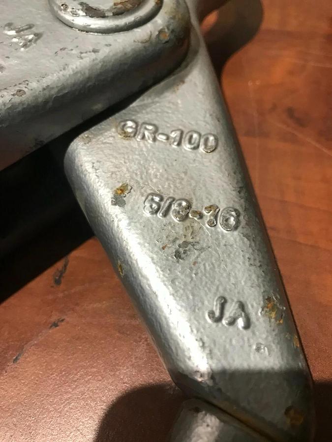 New Crosby Eye Shur-Loc 5/8" Rigging Lifting Hook | 22,600 lbs. WLL 1022941