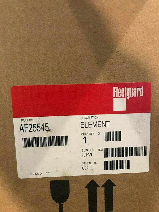 Used New Genuine Fleetguard AF25545 Air Filter