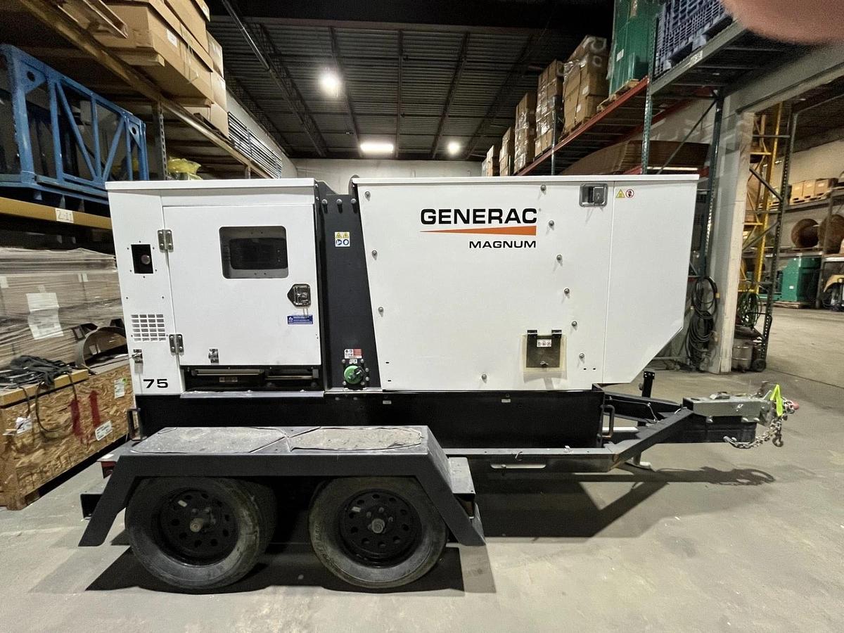 75kVA Generac MDG75DF4 Mobile Diesel Generator - S/N: 3003614392 (New GenEnd)