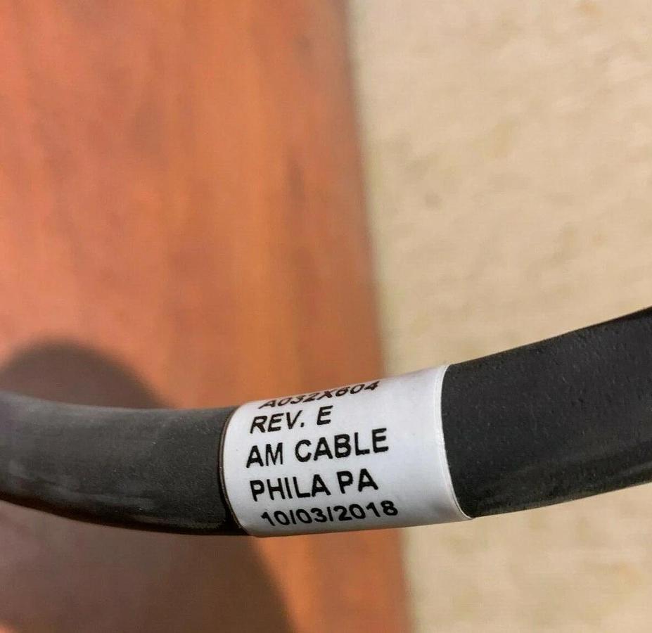 Used 7' Feet Long 2/0 AWG Electrical Lead Wire 600V 3284 | Cummins P/N: A032X604