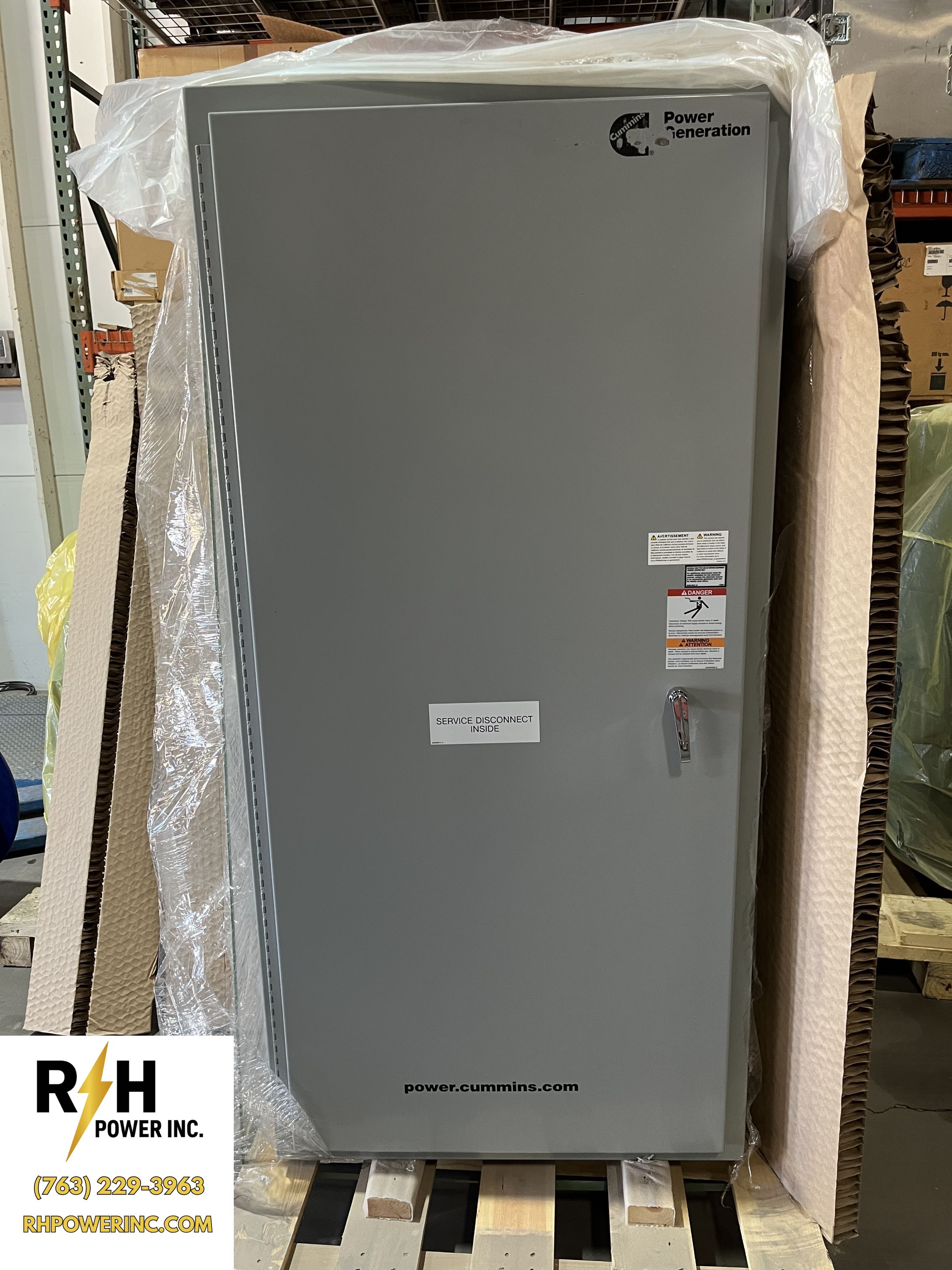 200 Amp 240VAC Cummins OTECSEB Spec. C Automatic Transfer Switch - S/N: D23M229714