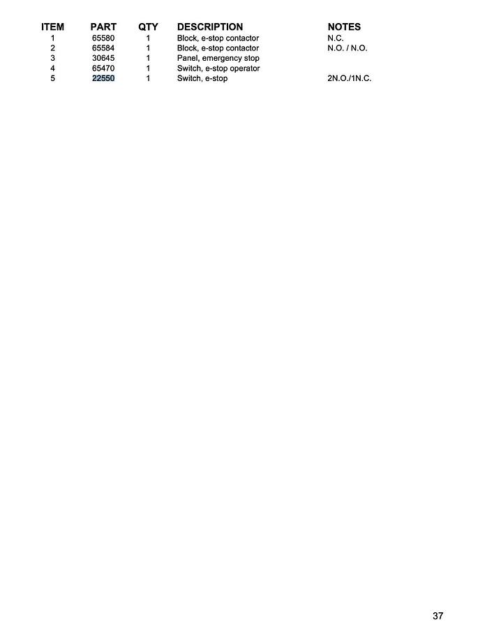 Used Magnum Power Generac Generator Emergency Stop Switch MMG35FHD | P/N: 22550