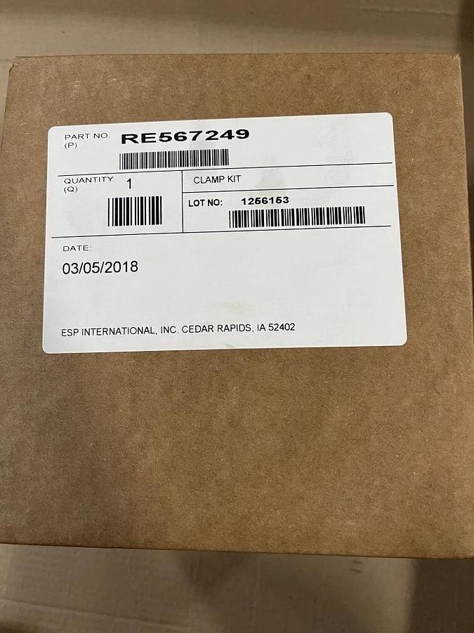 Used John Deere Clamp Kit P/N-RE567249