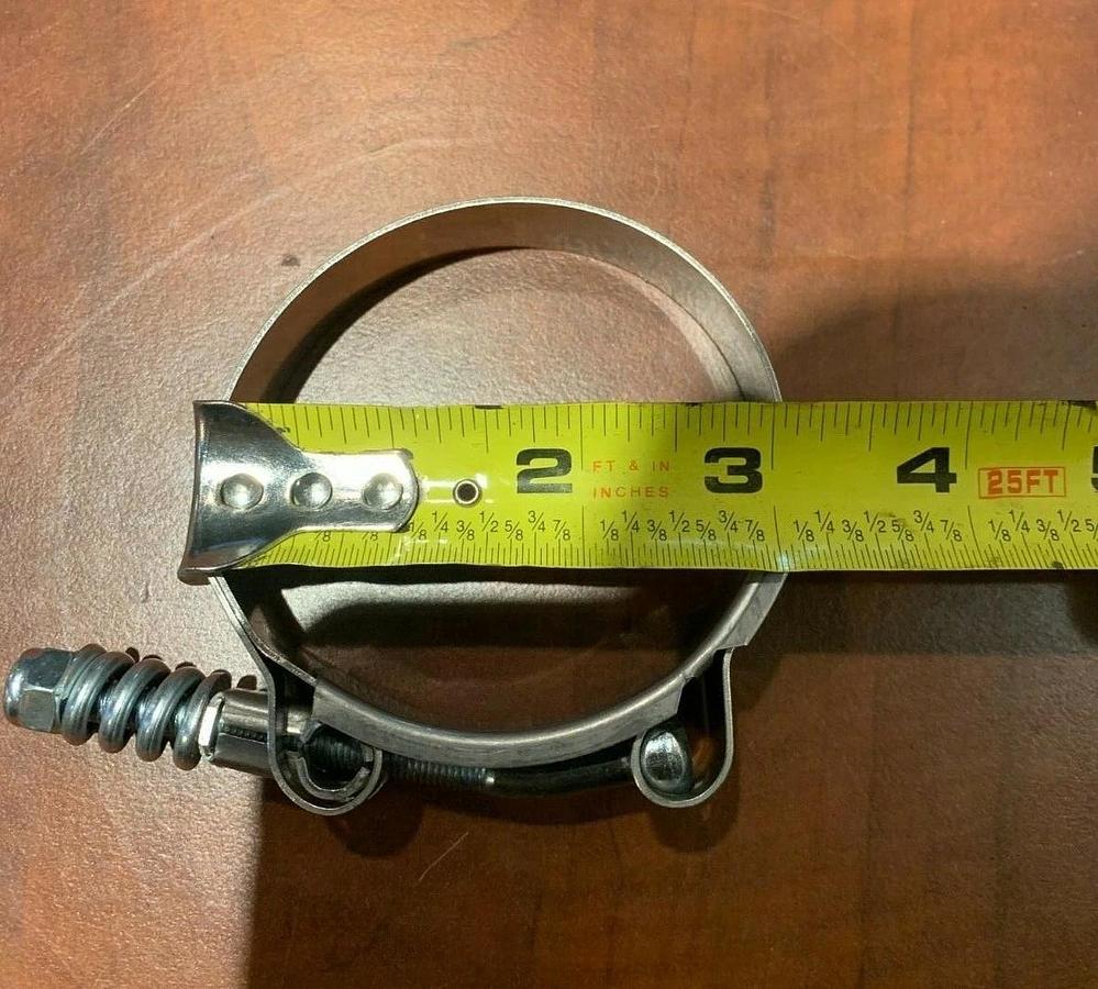 Used (10 Pack) Breeze 2.5" T-Bolt Hose Clamp | Cummins P/N: A034C656 (USA Made)