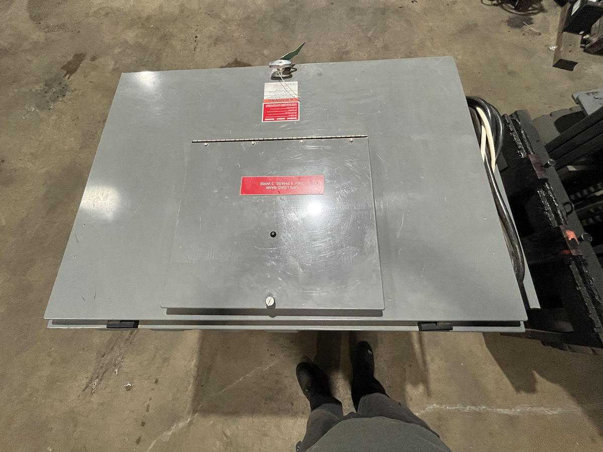 Used Used 150kW 480/208VAC Simplex Merlin-150K Resistive Load Bank - S/N: 70377-09-41