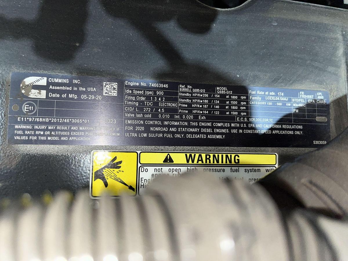 New Cummins 4.5 L QSB5-G12 Diesel Engine [Black Variant]