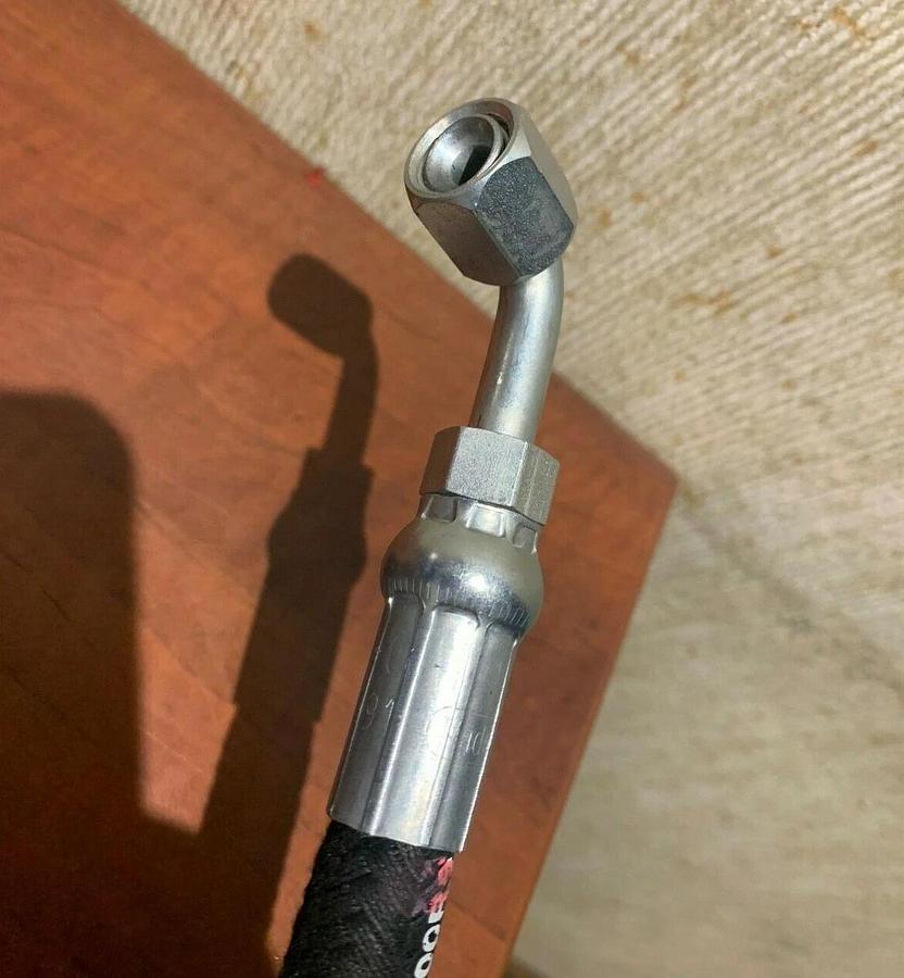 Used 54" Cummins Hydraulic Fuel Hose A043F043 | R5-06 SAE 100R5 5/16" 2250 PSI WP