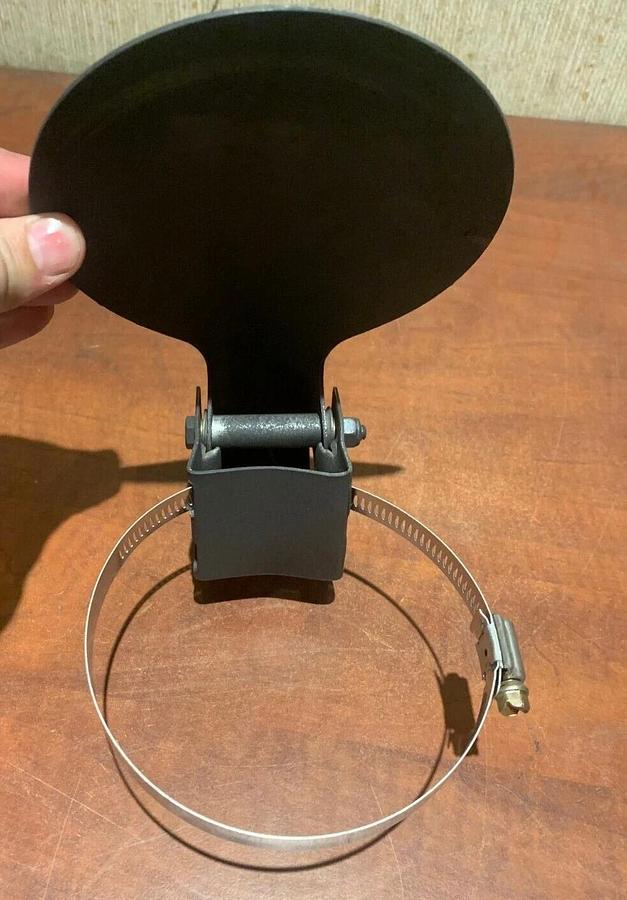 Used New Genuine OEM Cummins Onan 4.5" Steel Rain Cap | P/N: 155-0987