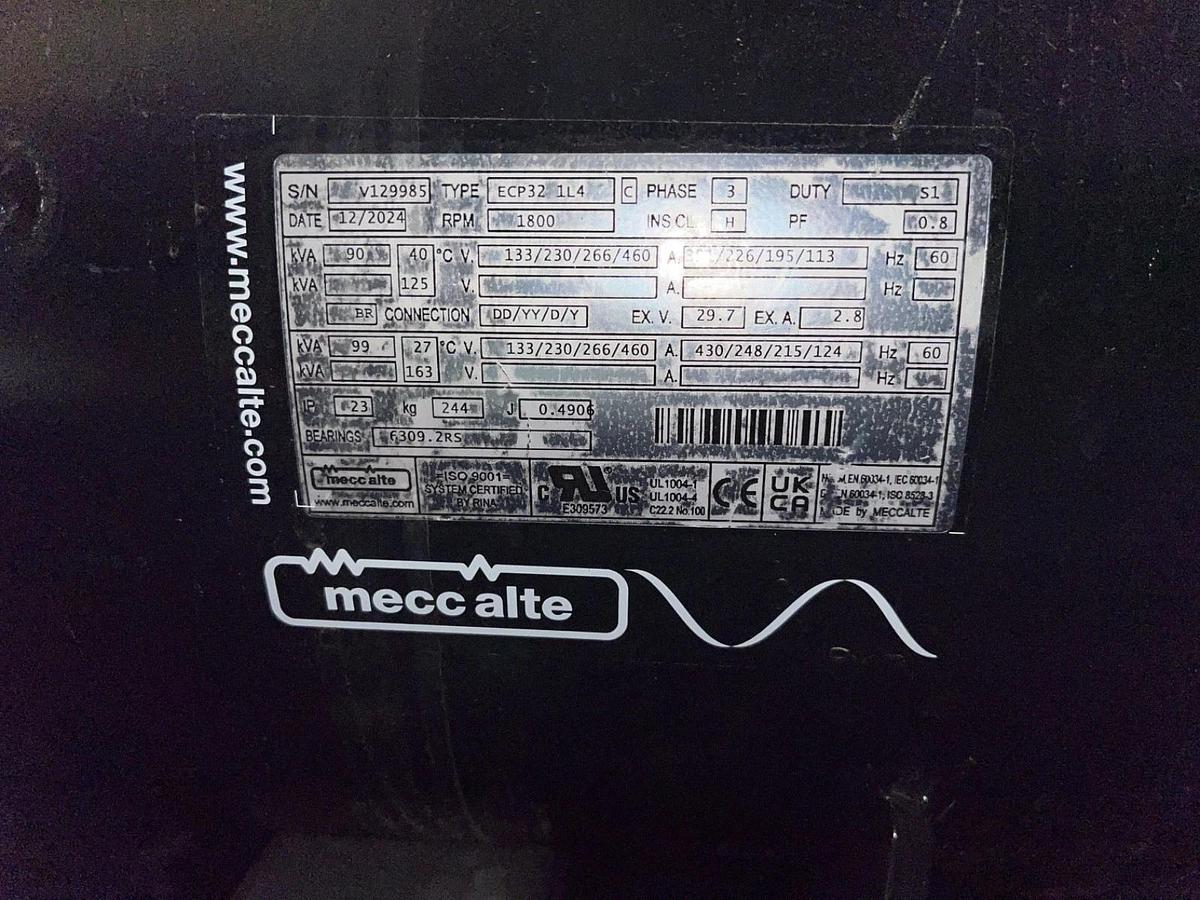 Used 70kva Wacker Neuson G70 Mobile Diesel Generator - S/N: 24407198