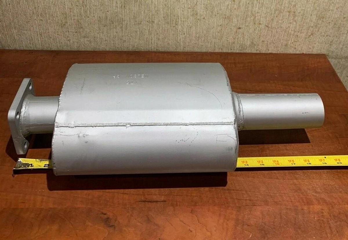 Used New Genuine OEM Cummins Nelson Generator Exhaust Muffler | P/N: 155-4768-01