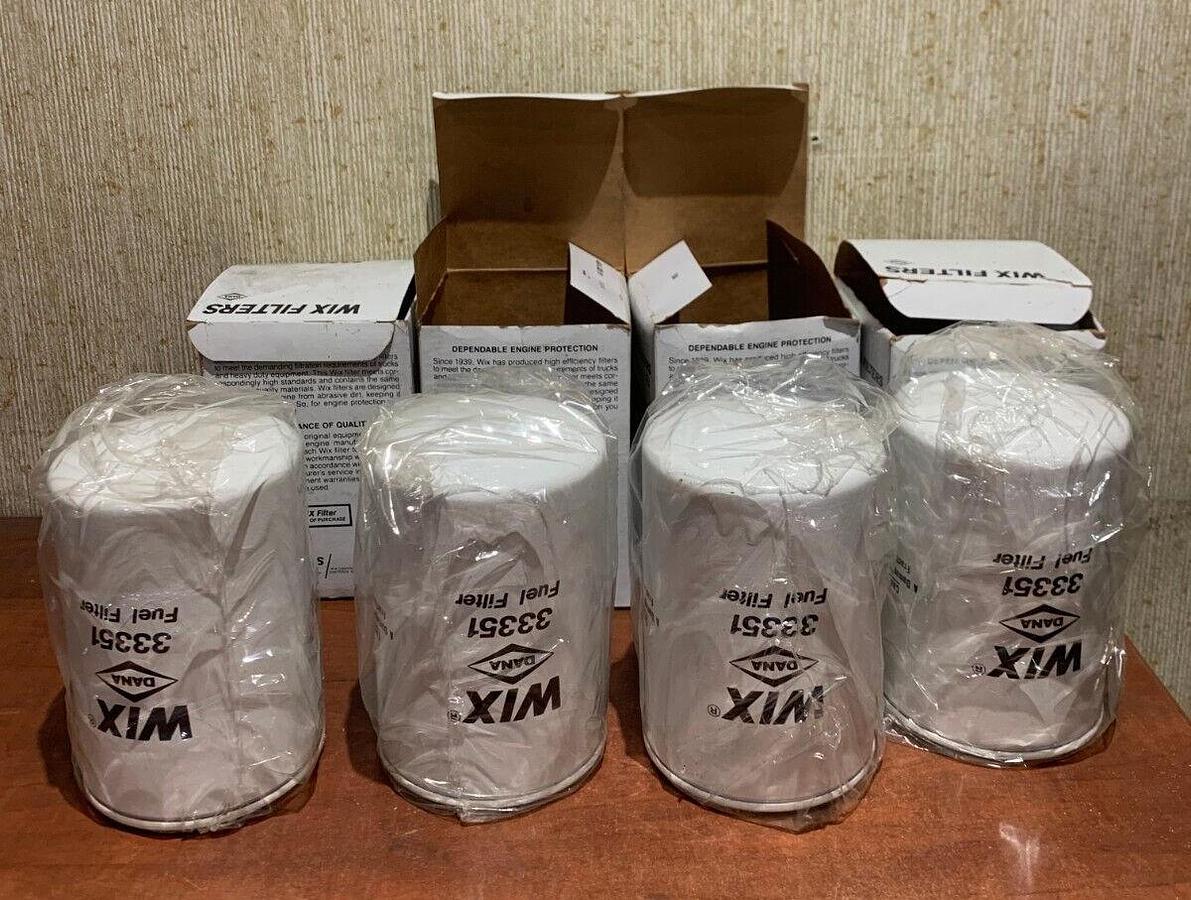 New Old Stock Wix 33351 Fuel Filter (4 Pack)