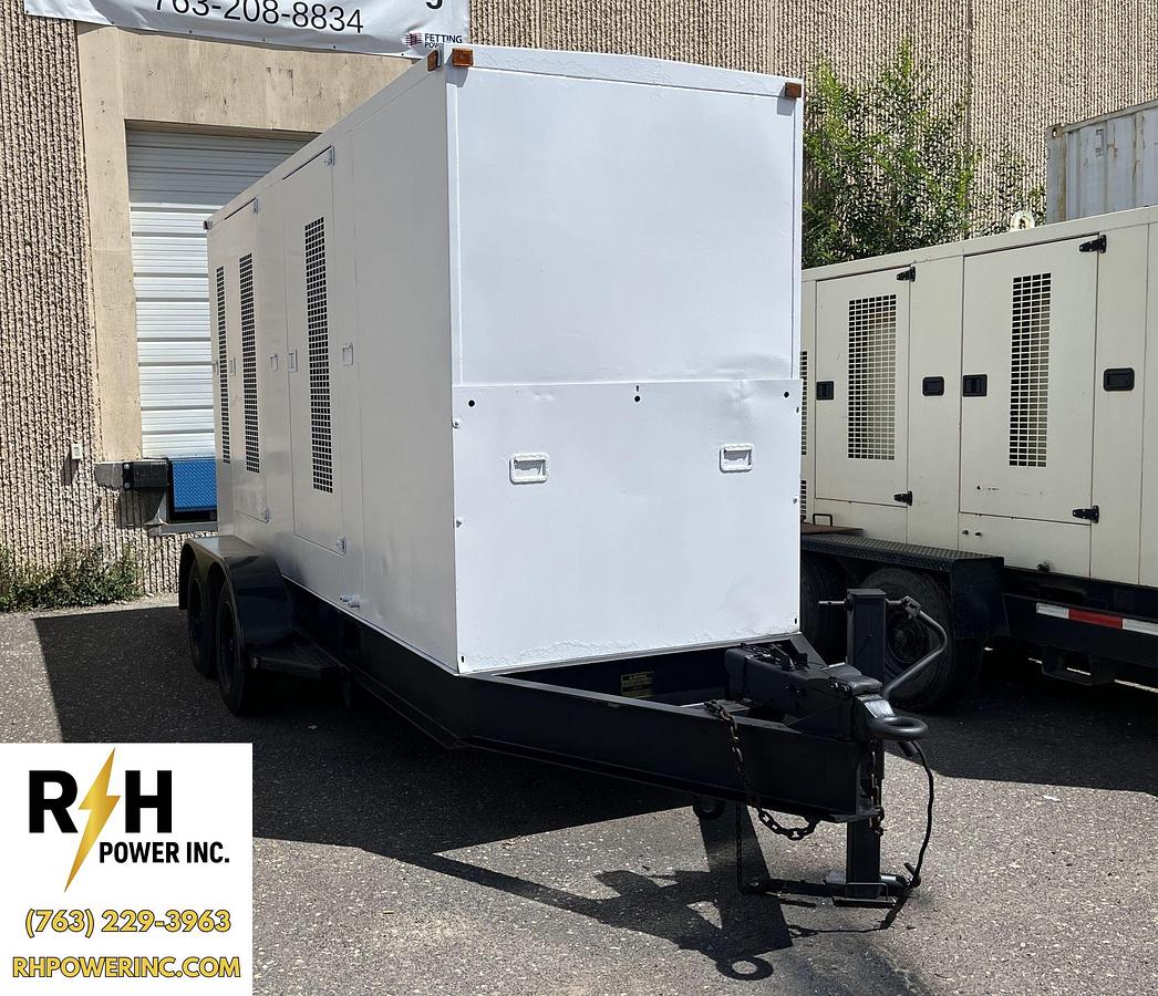 Used 350kW Caterpillar Cat XQ350 3406 Mobile Diesel Generator - S/N: 8ER03226