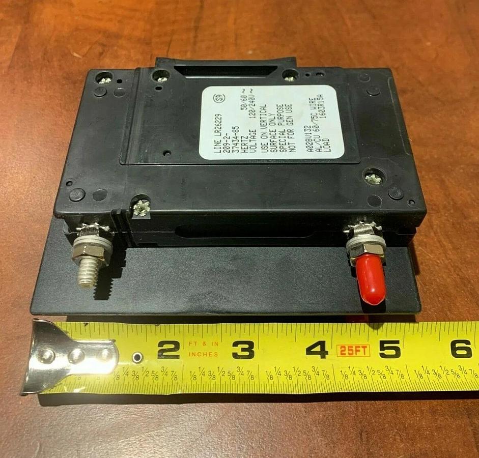 Used New 85 Amp AirPax LR26229 2 Pole 120/240V Circuit Breaker | Cummins A028V132