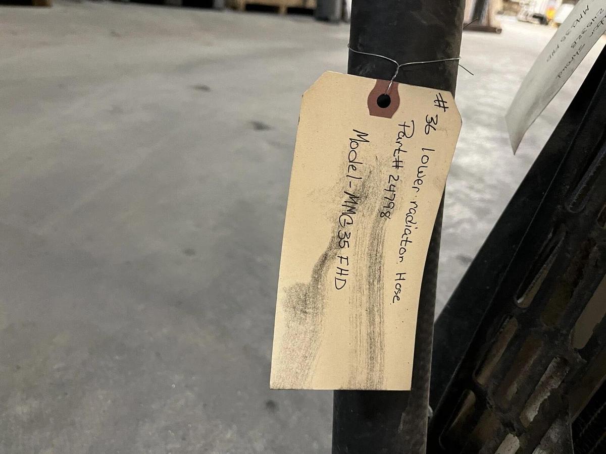 Used Used Magnum Radiator from MMG35FHD with Shroud, Fan Guards & Lower Hose