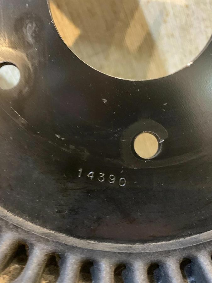 Used Genuine OEM Volvo Penta Fan P/N: 3827492 | 9.6L TAD1031GE D250 9.6A60