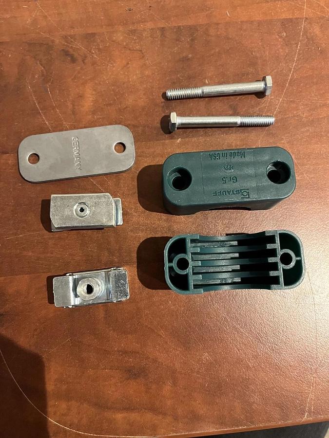 New Stauff Mounting Clamp Assembly - P/N: CRA-533.7-PP-DP-AS-U-W3-K