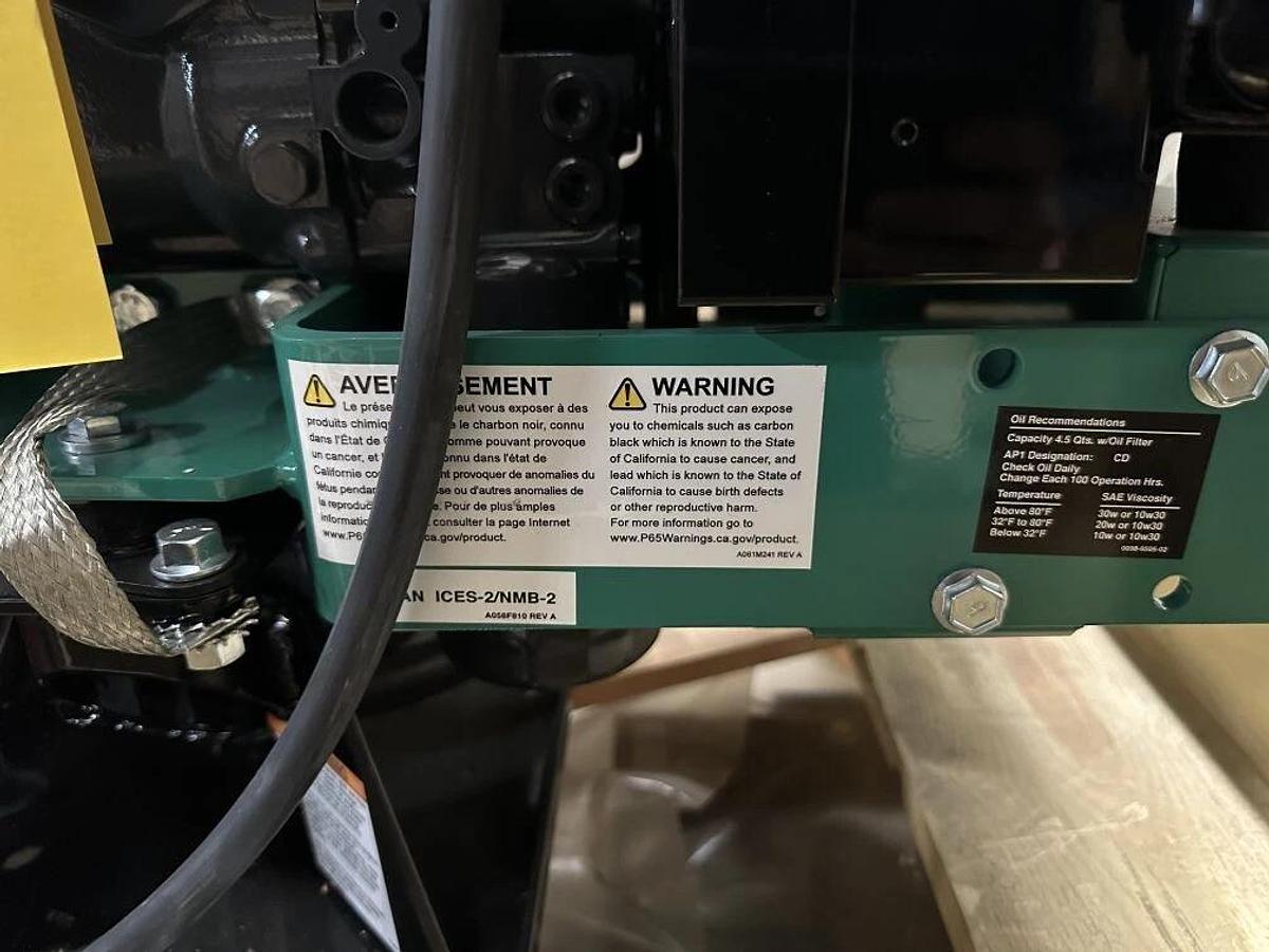 Used 8kw Cummins RV Diesel Generator 8HDKAG-11378K - 120/240V 3PH 60hz - PN: A063B625