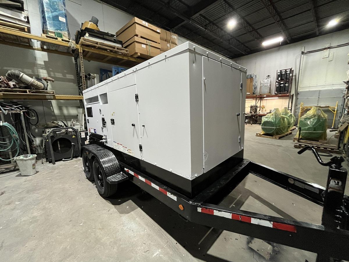 Used 200kW Cummins C200D2RE Spec. D Mobile Diesel Generator - S/N: F160969343
