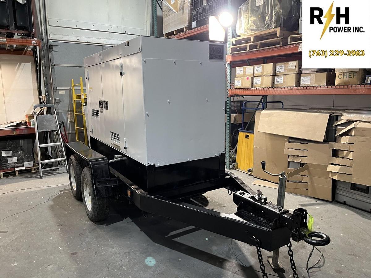 Used 45kva Multiquip DCA45SSIU4F Mobile Diesel Generator - S/N: 7250705