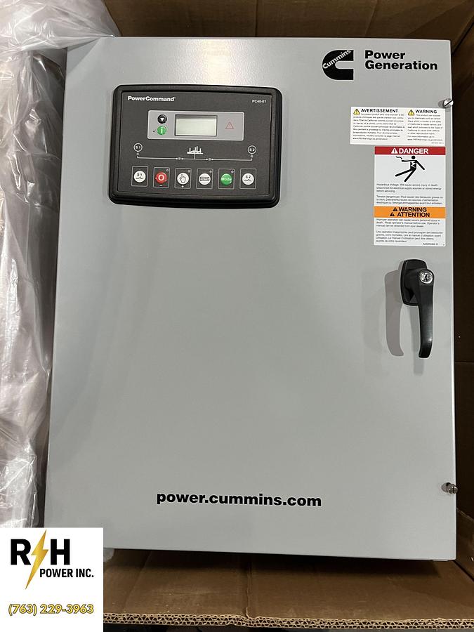 New 125A 480VAC Cummins OTECA Spec. B Automatic Transfer Switch
