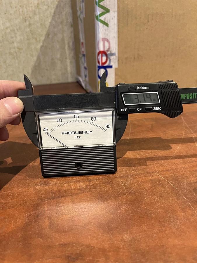 New Hoyt Electrical HST-78/UL 45-65Hz Frequency Meter - P/N: 302-2010