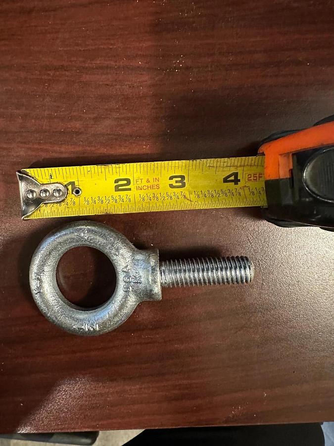 Used 1/2" Lifting Eye I Cummins P/N: 0403-4762