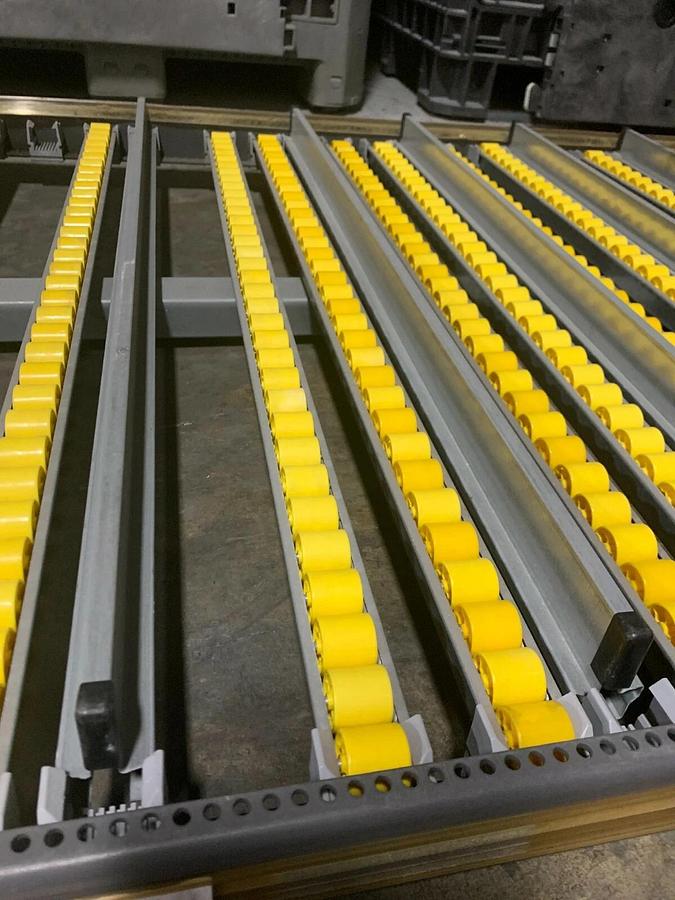 Used Flow Roller Conveyor Rack