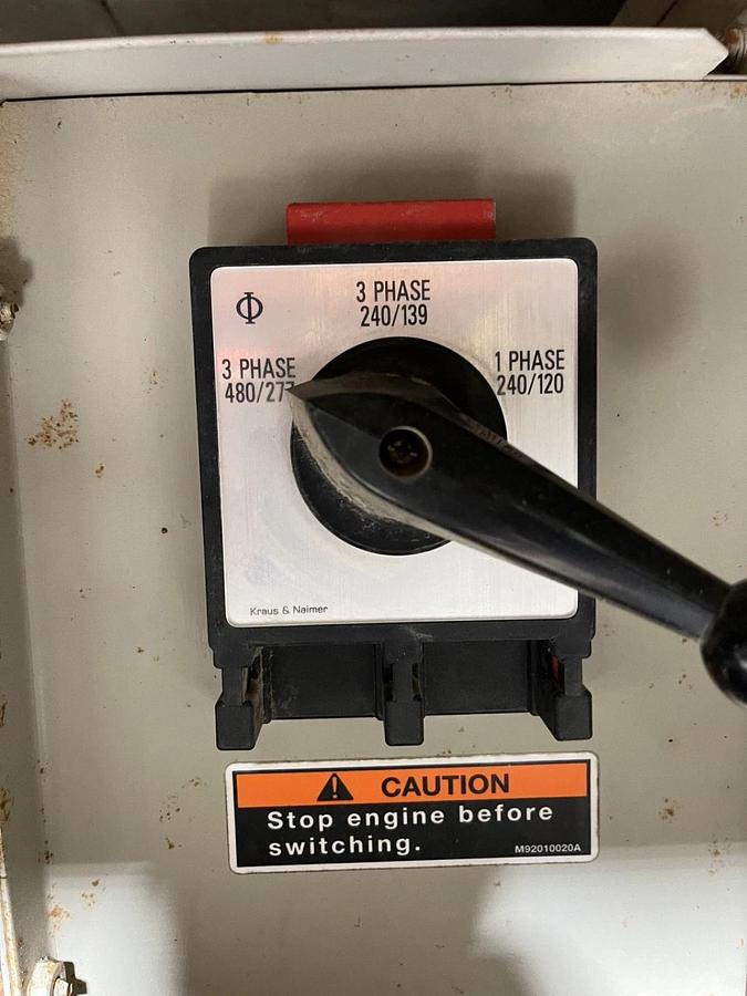 Used 70kva Multiquip DCA-70SSIU4F Mobile Diesel Generator - S/N: 7353548