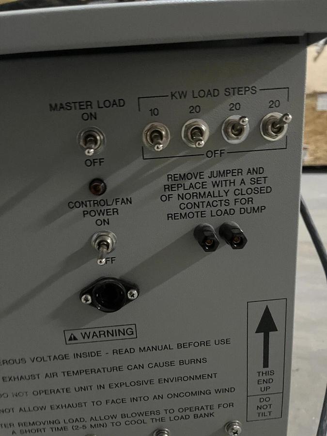 Used Used Avtron 70KW Liberty LPH70 Resistive Load Bank | 208V 3Ph 60Hz | 240V 1Ph