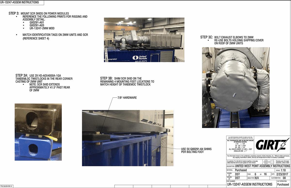 4MW Selective Catalytic Reduction System