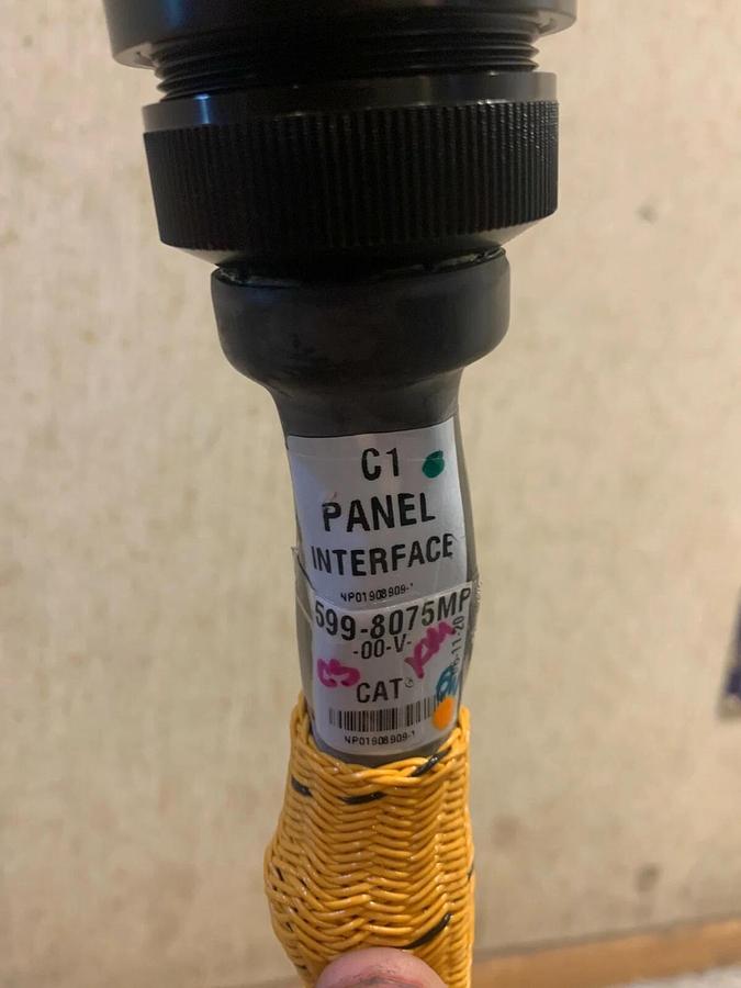 Used New Genuine OEM CAT Caterpillar Wiring Harness P/N: 599-8075MP 599-8075