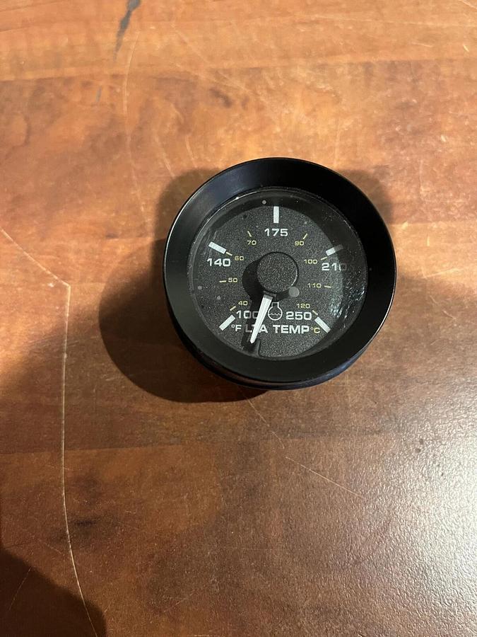 Used Generator Gauge Panel - Temp., Filter, Fuel & Oil Pressure Gauges w/ 5V Supply