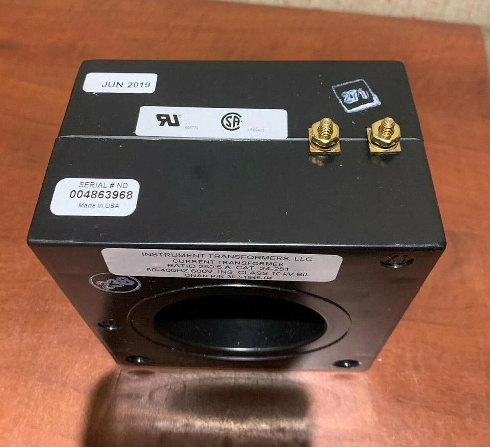 Used New Cummins / Instrument Transformers CT Current Transformer 250:5 | 302-1945-04