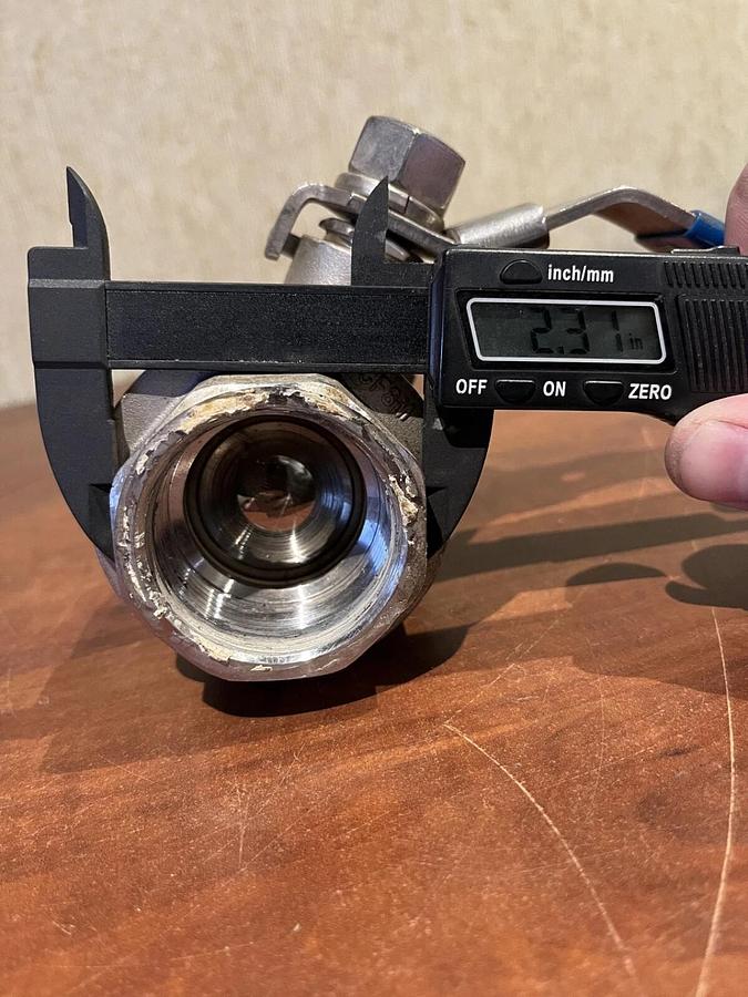 Used Used FNW Fig. 200A Stainless Steel Ball Valve 2PC Full Port 1000 CWP