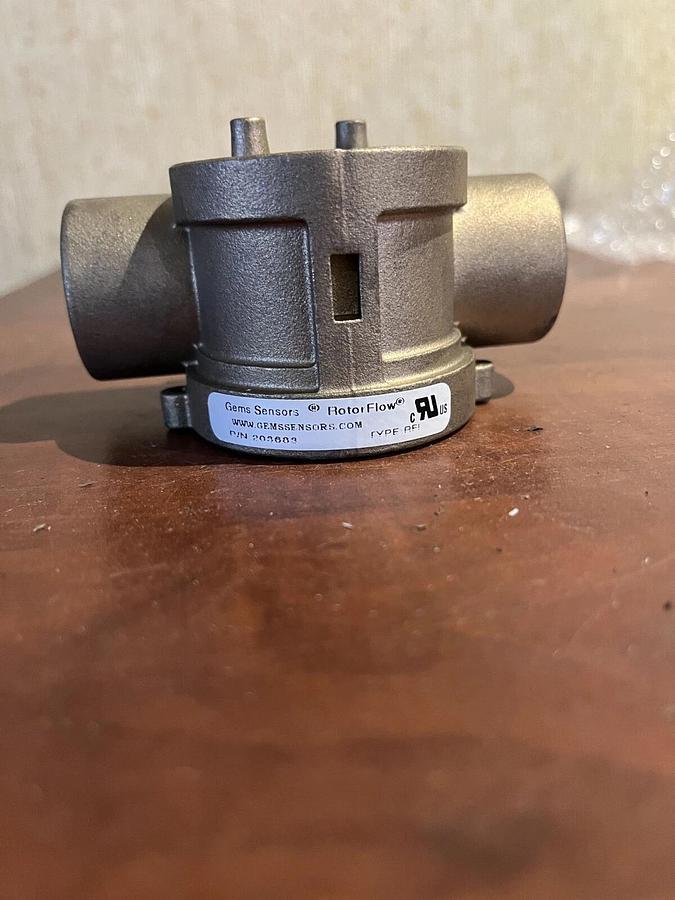 Gems RFI-2500 Brass RotorFlow Sensor - P/N: 203683
