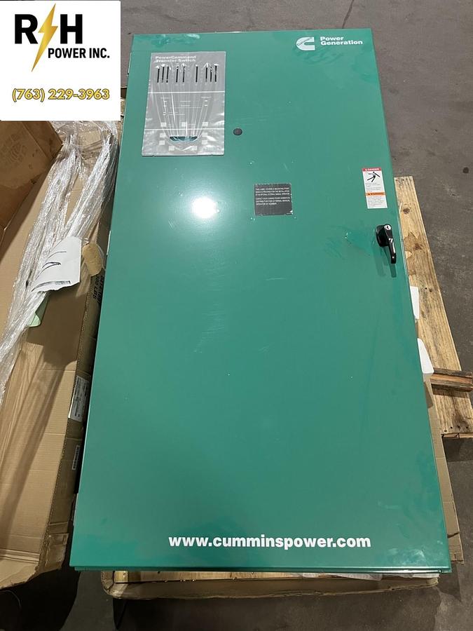 Used 400 Amp 480VAC OHPCC Spec. A Automatic Transfer Switch - S/N: L17M293311