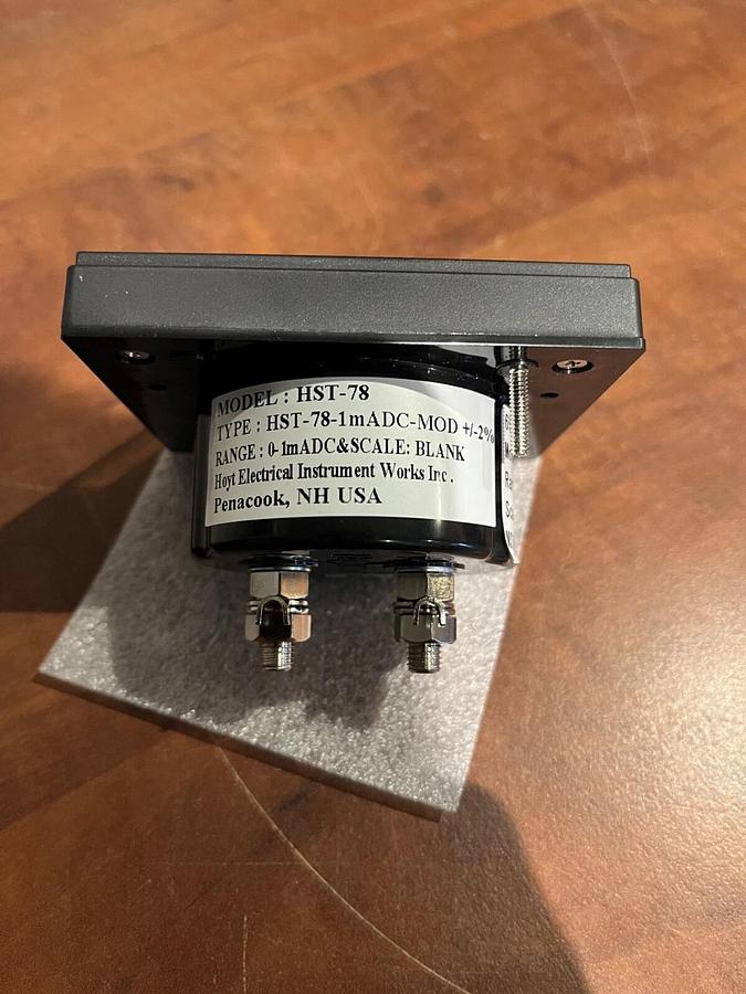 New Hoyt Electrical HST-78/UL 45-65Hz Frequency Meter - P/N: 302-2010