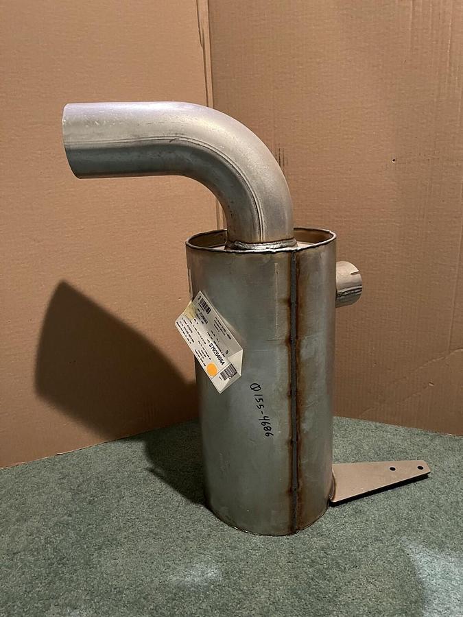 New Cummins Exhaust Muffler - P/N: 0155-4686
