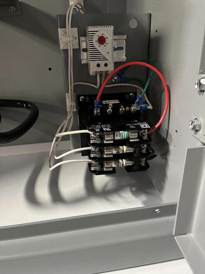 Used 200A 208V ASCO D03AUSA30200CGXM Automatic Transfer Switch - S/N: 1808631-004RE