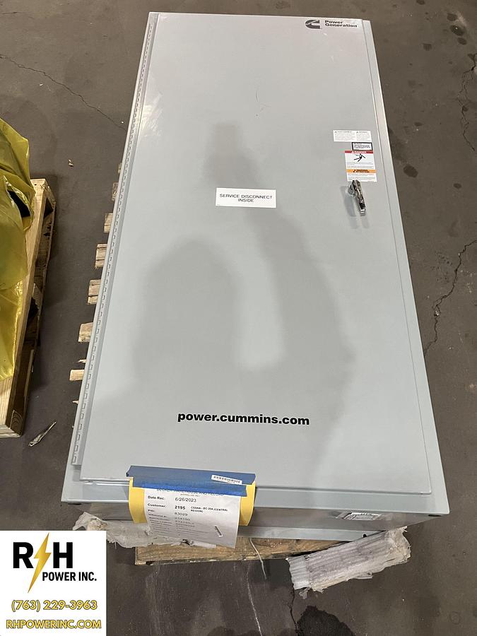 400A | 240V | Cummins OTECSEC Automatic Transfer Switch | Spec. B | s/n D23M224469