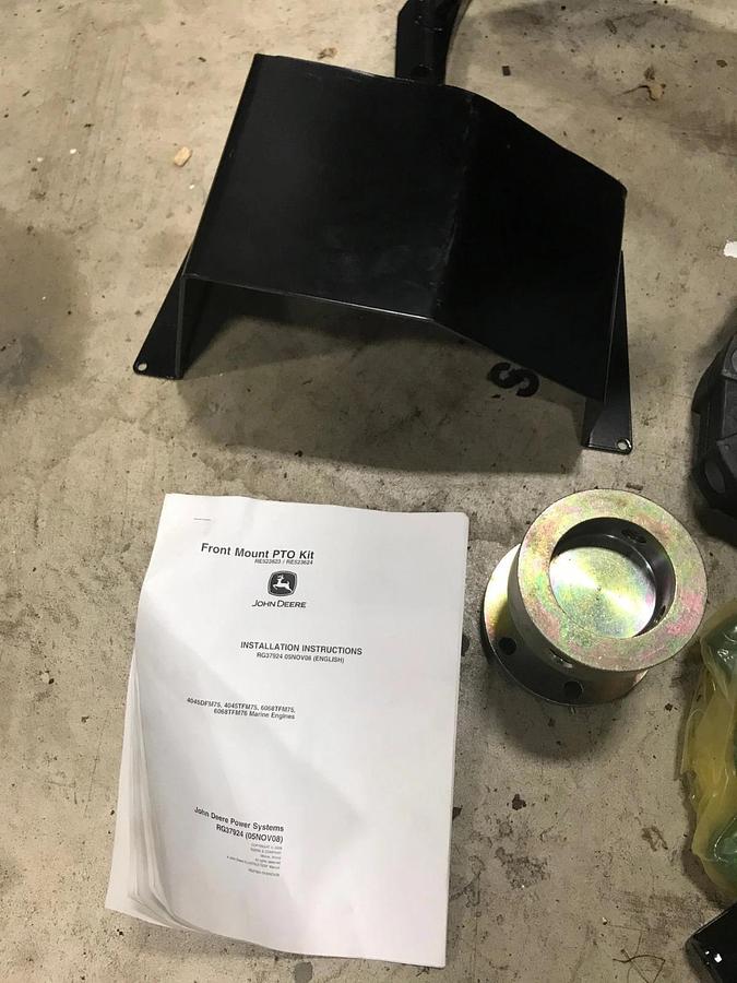 Front Mount PTO Kit John Deere Cummins | 190-0819-02 190081902