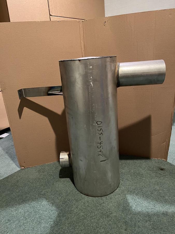 New Cummins Exhaust Muffler - P/N: 0155-4598