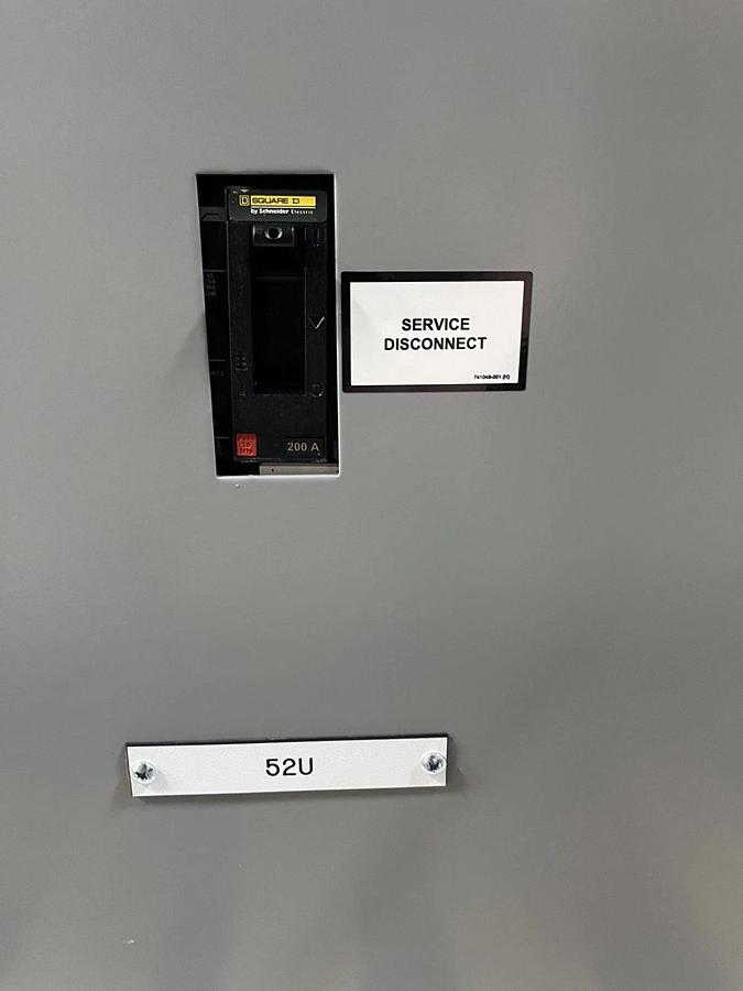 Used 200A 208V ASCO D03AUSA30200CGXM Automatic Transfer Switch - S/N: 1808631-004RE