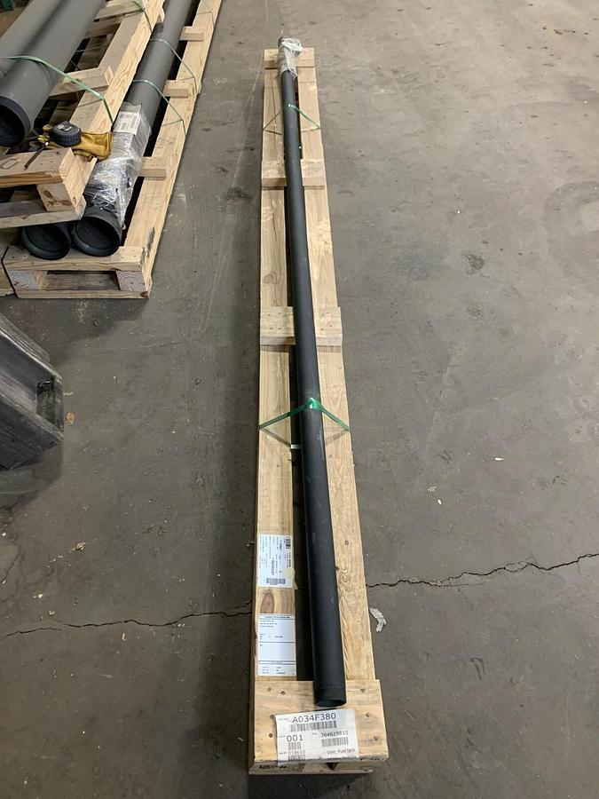 Used New 120" Long 2" NPT Cummins Fuel Tank Normal Vent Extension | P/N: A034F380