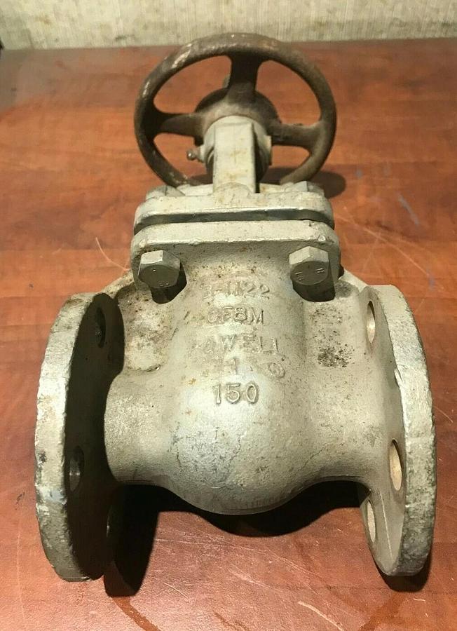 1" Powell CF8M Gate Valve 150 Stainless Steel | B-1122 FIG 2491