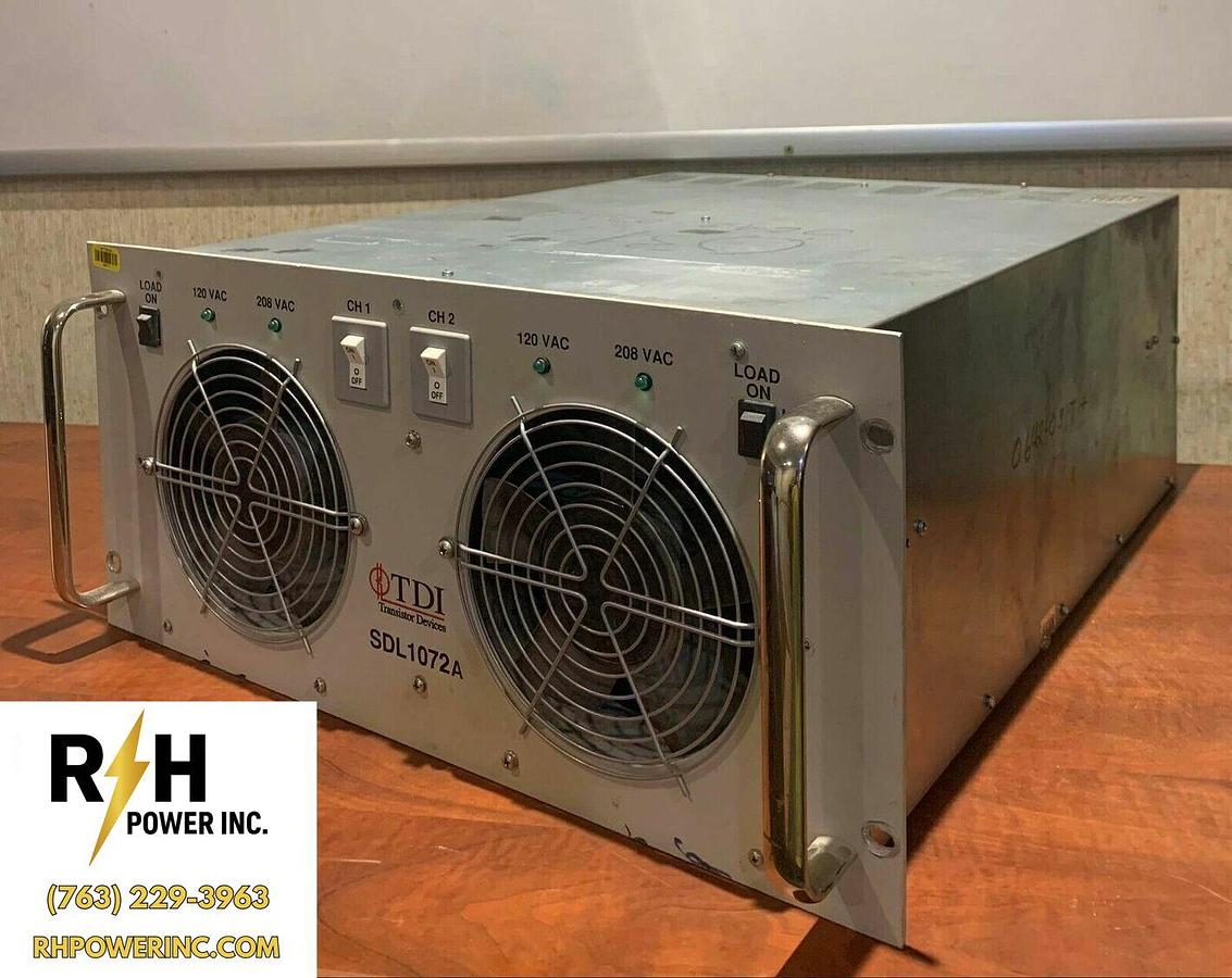 Used 4kW | TDI Power | SDL-1072 | Rack Mountable Load Bank for Data Centers